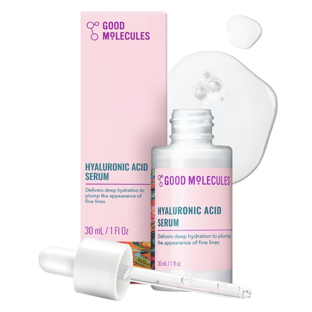 Good Molecules Hyaluronic Acid Serum 1% Ultra Hydrating Moisturizer Skincare